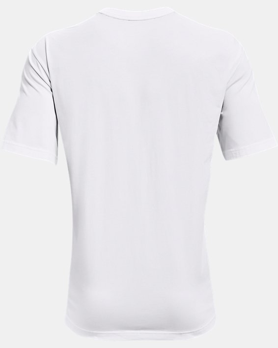T-shirt UA Embiid Talker da uomo, White, pdpMainDesktop image number 5